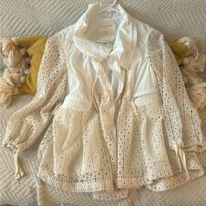 Anthropologie jacket size medium